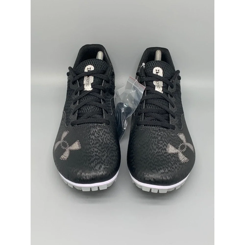 Under Armour Kick Sprint 3 Black Track Spikes 3025461-002 Men's Sz 11.5 NEW